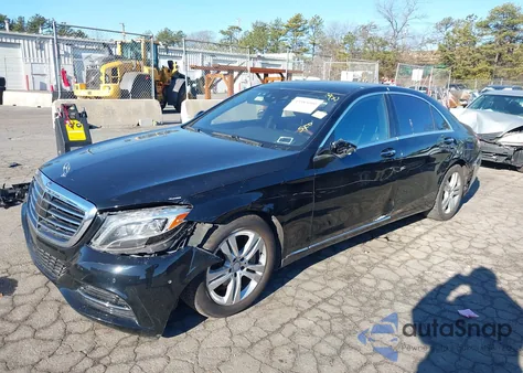 2017 Mercedes-Benz S 550 4Matic z USA, uszkodzony, nr VIN WDDUG8FB7HA300876